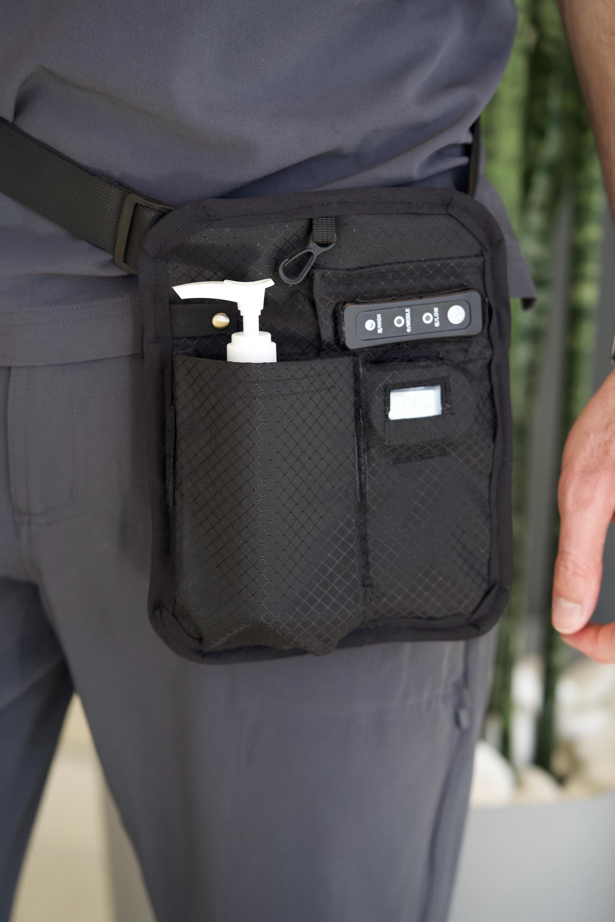 Bottle Warming Holster Portable, Rechargeable Heater for Massage Oil, Lotion & Gel With Adjustable Temperature for Therapy, Home, and Trips.