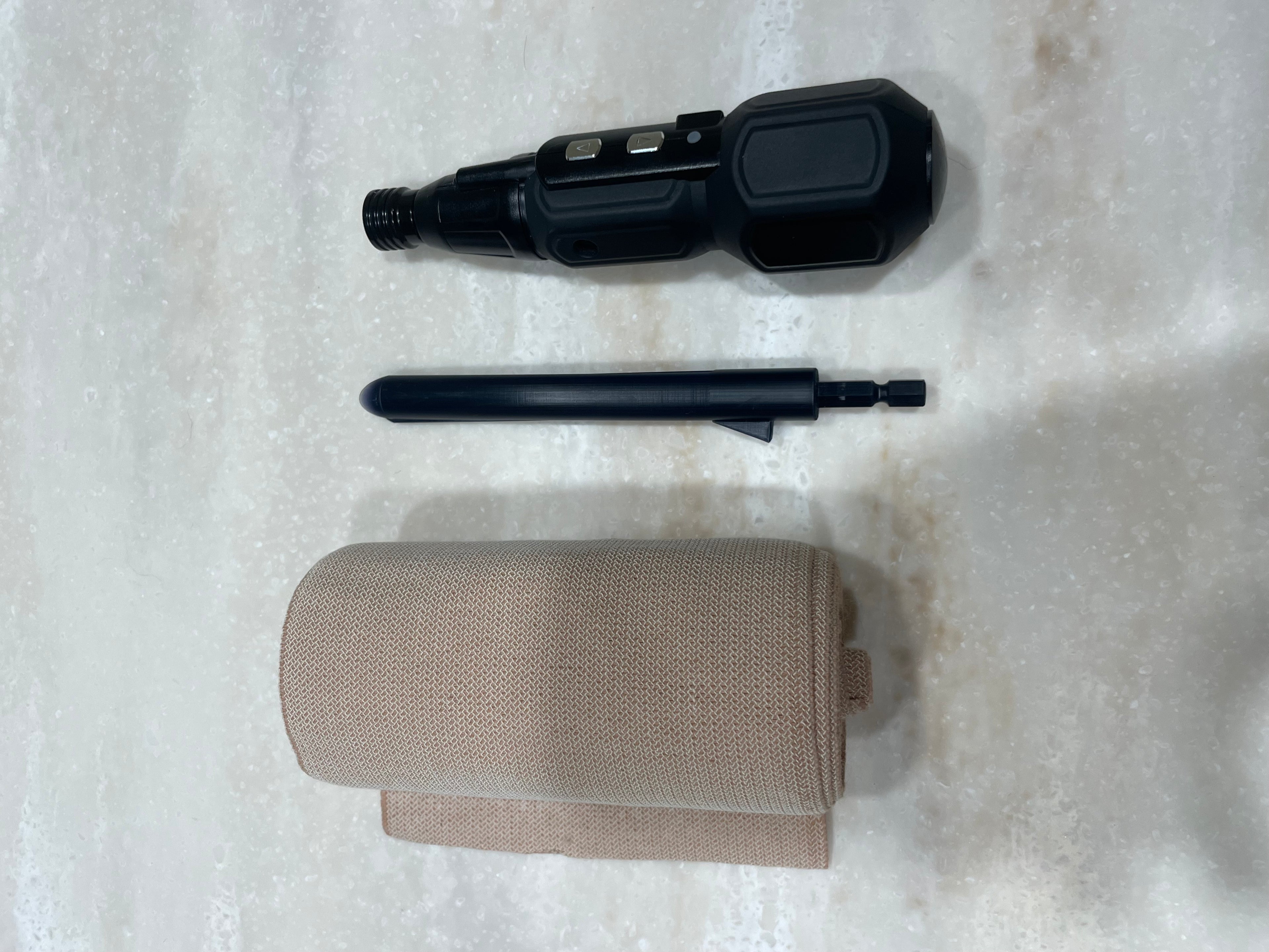 Rechargeable Bandage Roller Super Fast Rolling Wraps and Bandages Reduce Hand Strain, Energy and Time Saver, For Clinics, Spa, and Home Use.